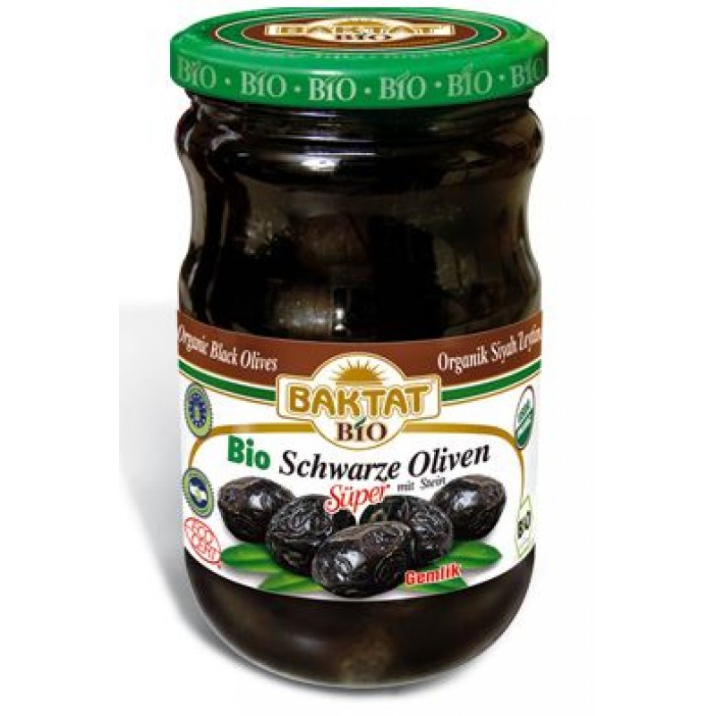 Baktat Organik Süper Siyah Zeytin 660 gr