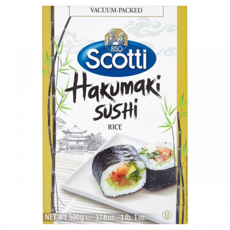 Riso Scotti Hakumaki Suşi Pirinçi (Sushi Rice) 500 gr