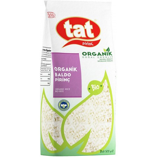 Tat Organik Baldo Pirinç 500 gr