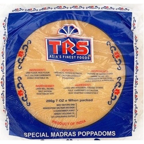 TRS Pappadoms Hint Mercimek Unu Ekmeği 200 gr