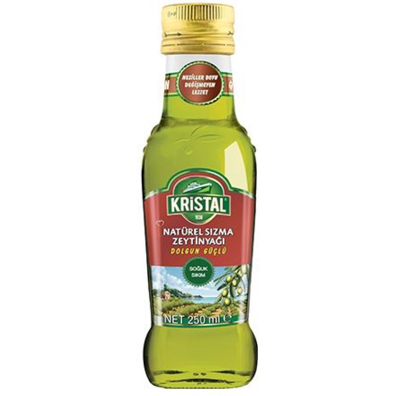 Kristal Naturel Sızma Zeytinyağı 250 ml