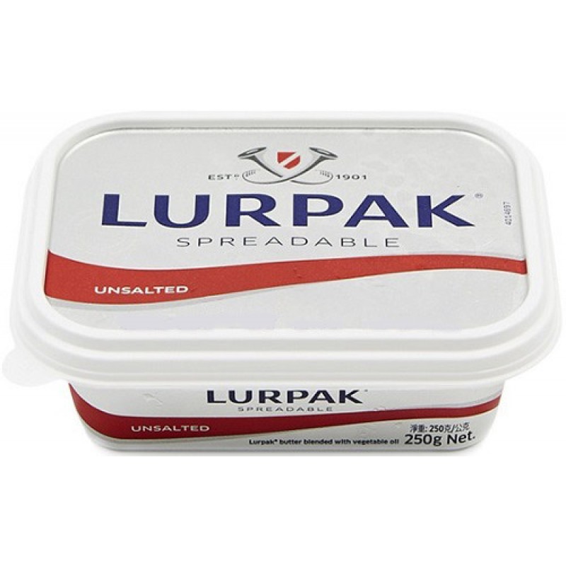 Lurpak Tereyağ (Tuzsuz) 250 gr Lurpak Tereyağ (Tuzsuz) 250 gr