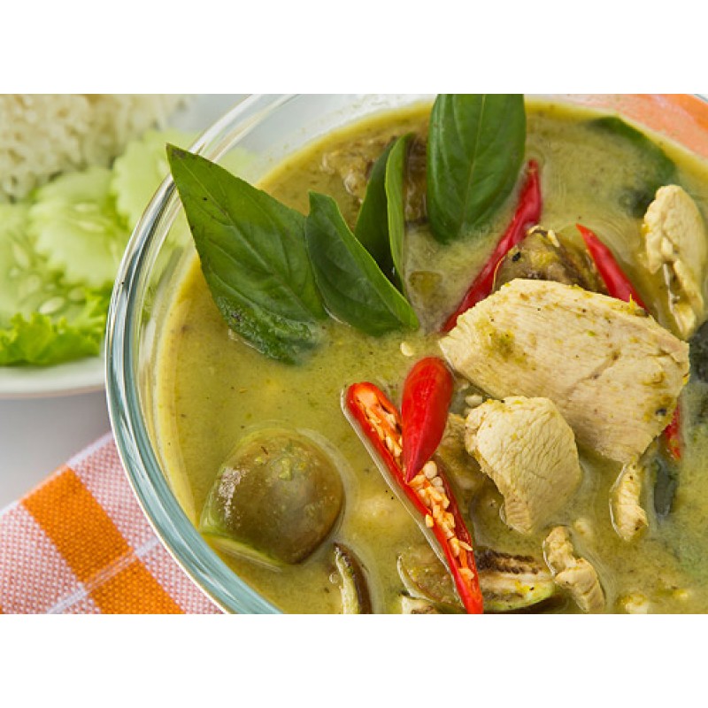 Aroy-D Yeşil Köri Ezmesi (Green Curry Paste) 400 gr