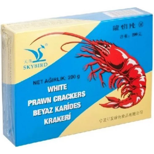 Skybird Beyaz Karides Krakeri 200 gr